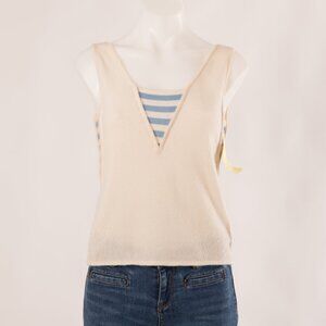 Rebecca Moses Cashmere Sleeveless Knit Top – Estimated size S –